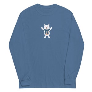 Cute Winter Bear Long Sleeve T-Shirt