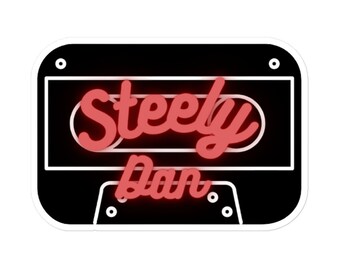 Steely Dan Kiss Cut Sticker
