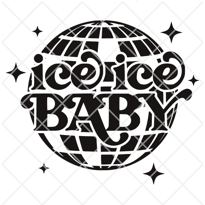 Ice Ice Baby SVG, PNG File 2layer File Cute, Funny Pregnancy