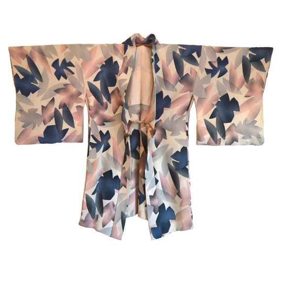 Haori - Vintage Japanese Kimono - Short Kimono - K