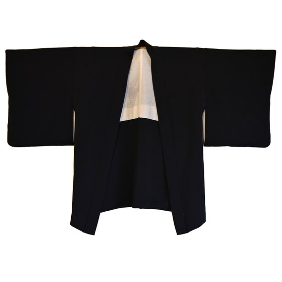 Haori - Vintage Japanese Kimono - Short Kimono - K