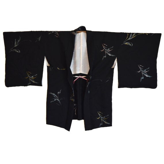 Haori - Vintage Japanese Kimono - Short Kimono - B