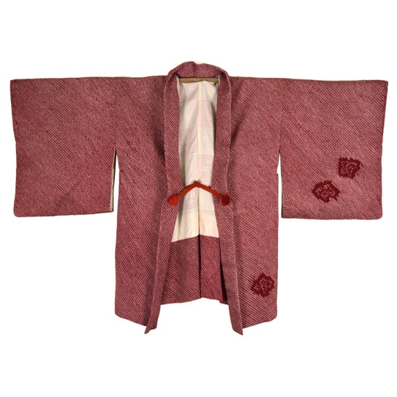Haori - Vintage Japanese Kimono - Short Kimono - K