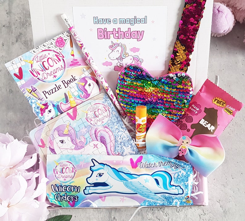 Birthday Gift for A Little Girl Unicorn Gift Box Gifts for  Etsy