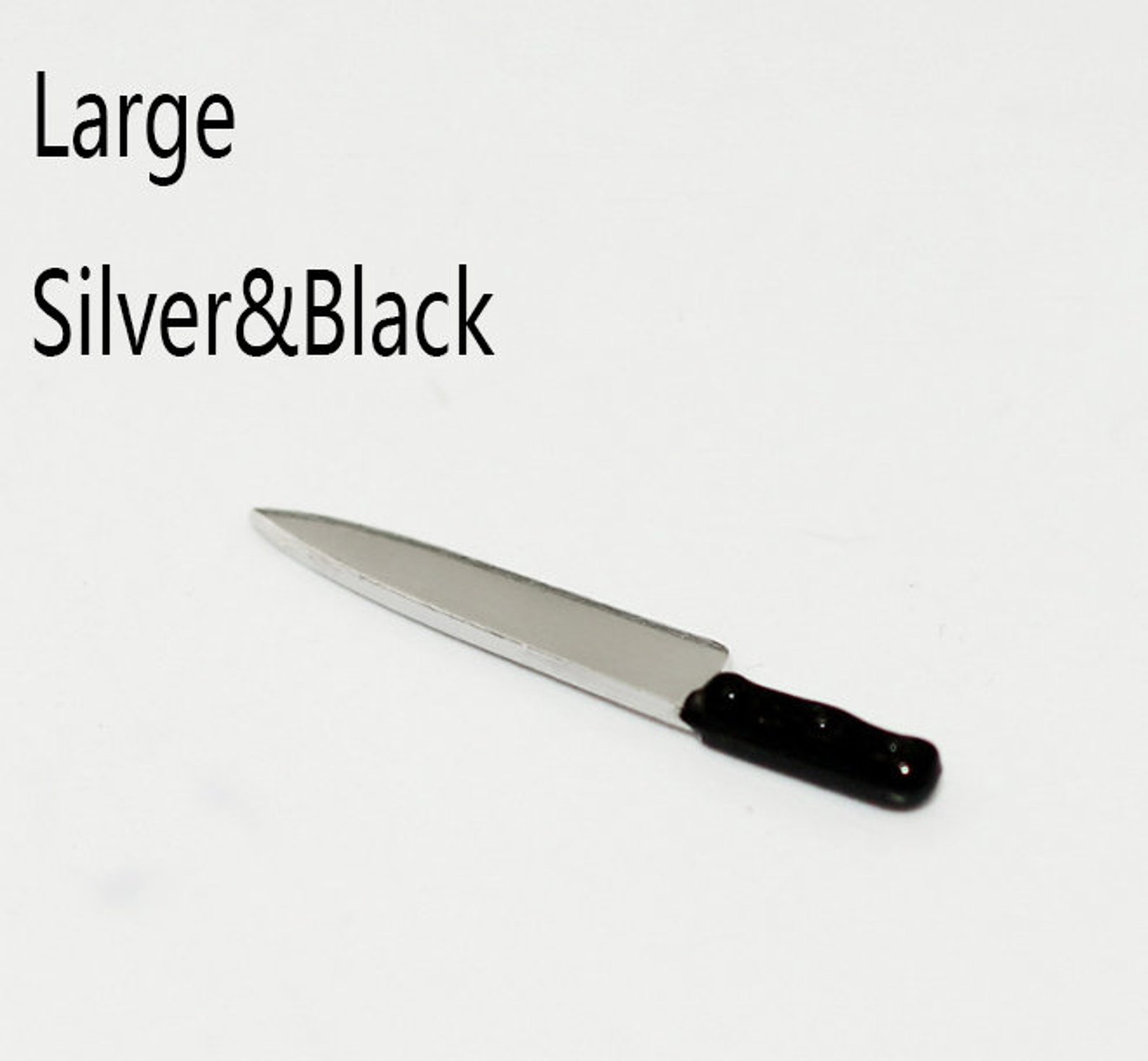 Miniature Metal Knife Dollhouse Kitchen Accessory 112th Scale Etsy