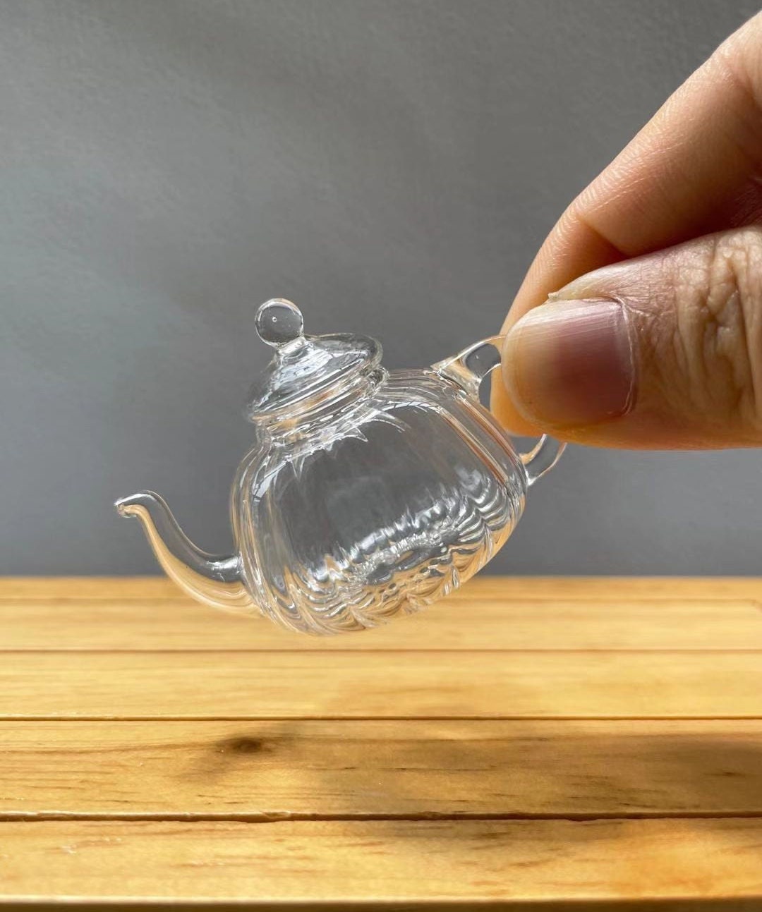 Small Glass Teapot with Infuser for Loose Tea :: Teasenz