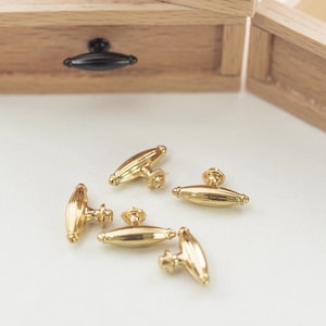1:6 miniatuur lade pull poppenhuis meubilair DIY hardware Blythe poppenhuis kast metalen handvat
