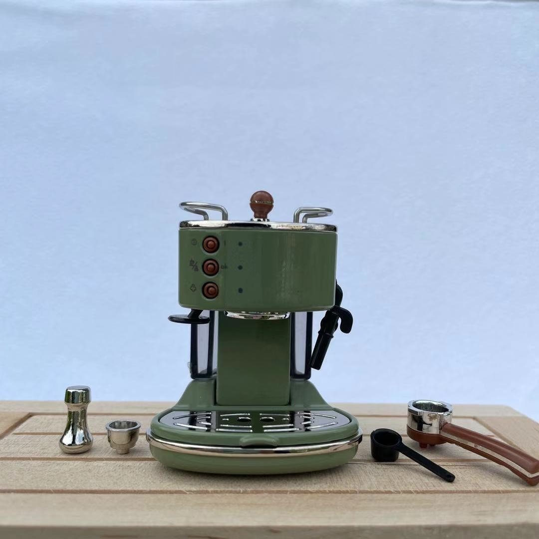 ミニチュアコーヒー　エスプレッソマシン　ブラック　ドールハウス ミニチュア コーヒーメーカー 1点 ドールハウス エスプレッソ