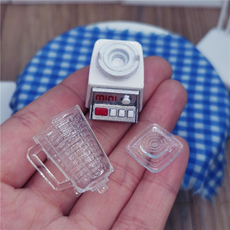 Dollhouse Blender Miniature Juicer Mixer for Dolls House 1/12 Etsy