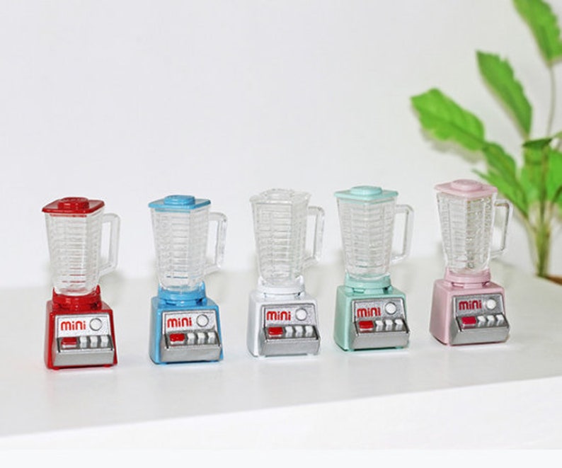 Dollhouse Blender Miniature Juicer Mixer for Dolls House 1/12 Etsy
