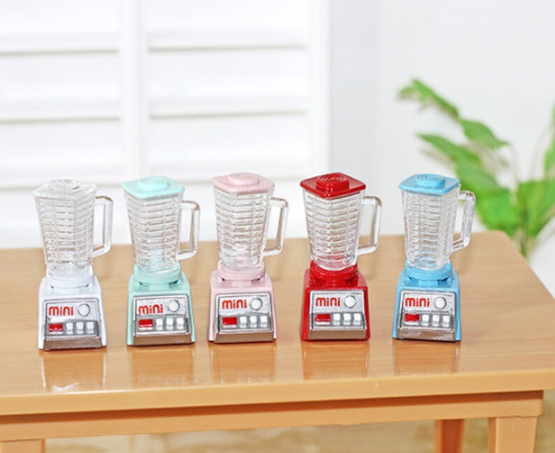 Dollhouse Blender Miniature Juicer Mixer for Dolls House 1/12 Etsy