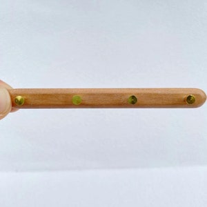 Miniature wall mounted coat rack dollhouse wall hook coat hangers rack board for dolls house decor dollhouse modern furniture