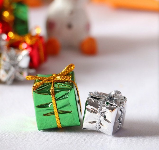 12 Pcs Miniature Assorted Gift Boxes Christmas or Birthday Etsy