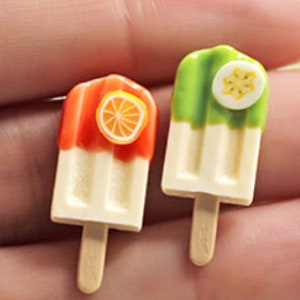 Miniature Ice Pops Mini Eiscreme für Puppen
