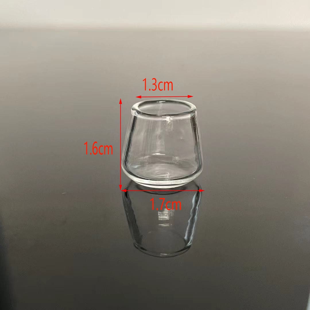 Doll House Miniature Small Measuring Cup Measuring Glass Cup Doll House Science Model, Size: 2X1X1CM