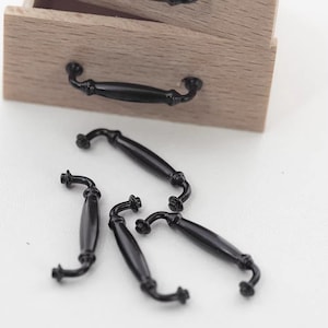 1:6 miniatuur lade pull poppenhuis kast metalen handvat poppenhuis meubels DIY hardware