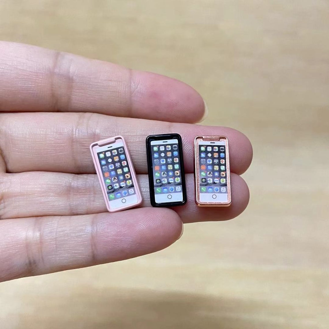 Dollhouse Miniature Smart Phone Mini Phone for Dolls House Etsy
