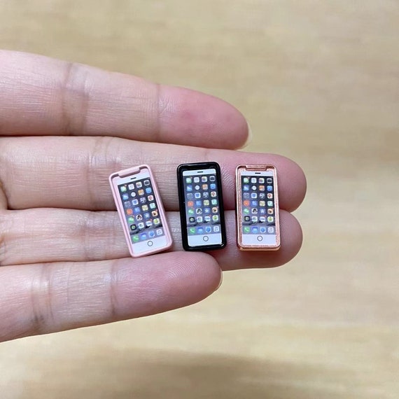 Dollhouse Miniature Smart Phone Mini Phone for Dolls House 1 12 Scale Etsy