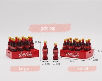 Ej - Miniature Bottle Minus 1:12 | Miniature Coca-Cola Drink | Pepsi