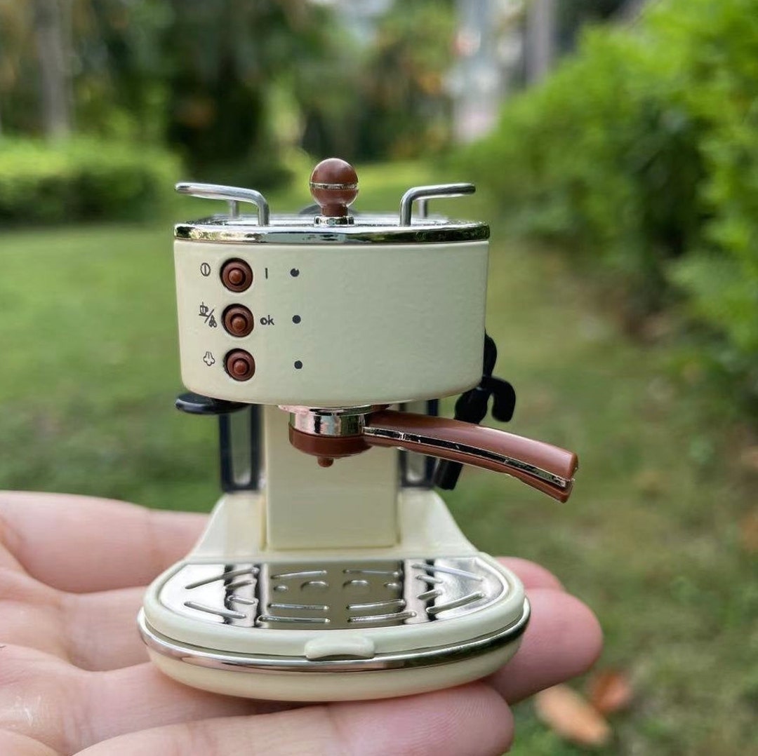 1PCS 1/6 Scale Cute Mini Coffee Machine Model Miniature Dollhouse Kitchen  Cooking Utensils Accessories Toy