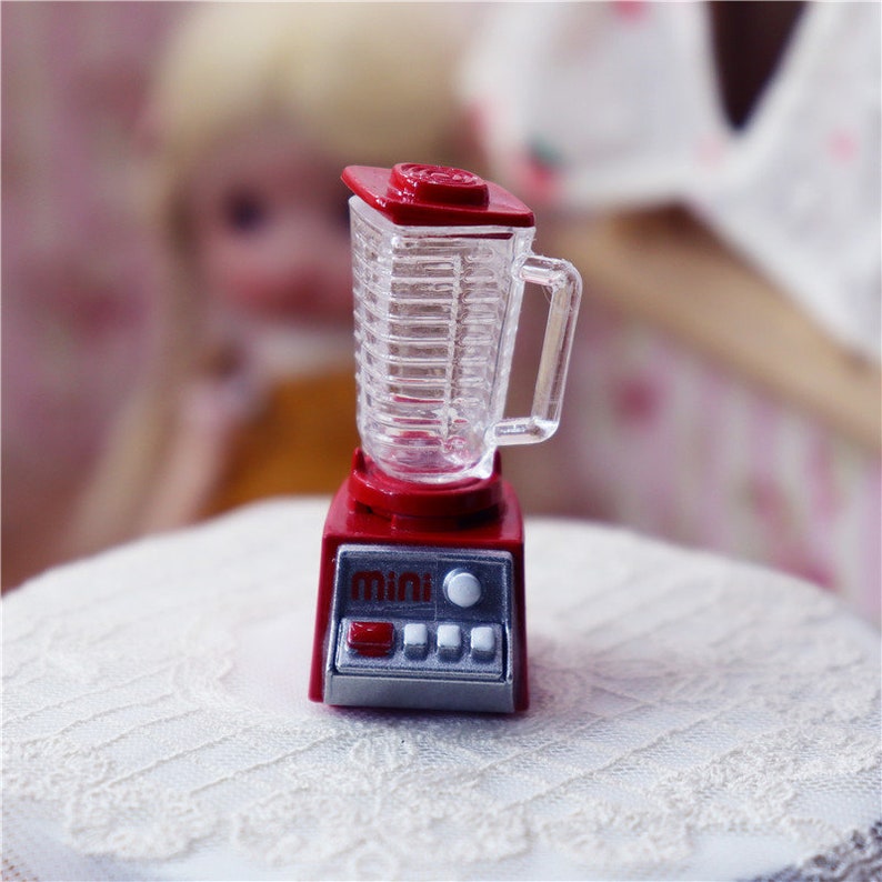 Dollhouse Blender Miniature Juicer Mixer for Dolls House 1/12 Etsy
