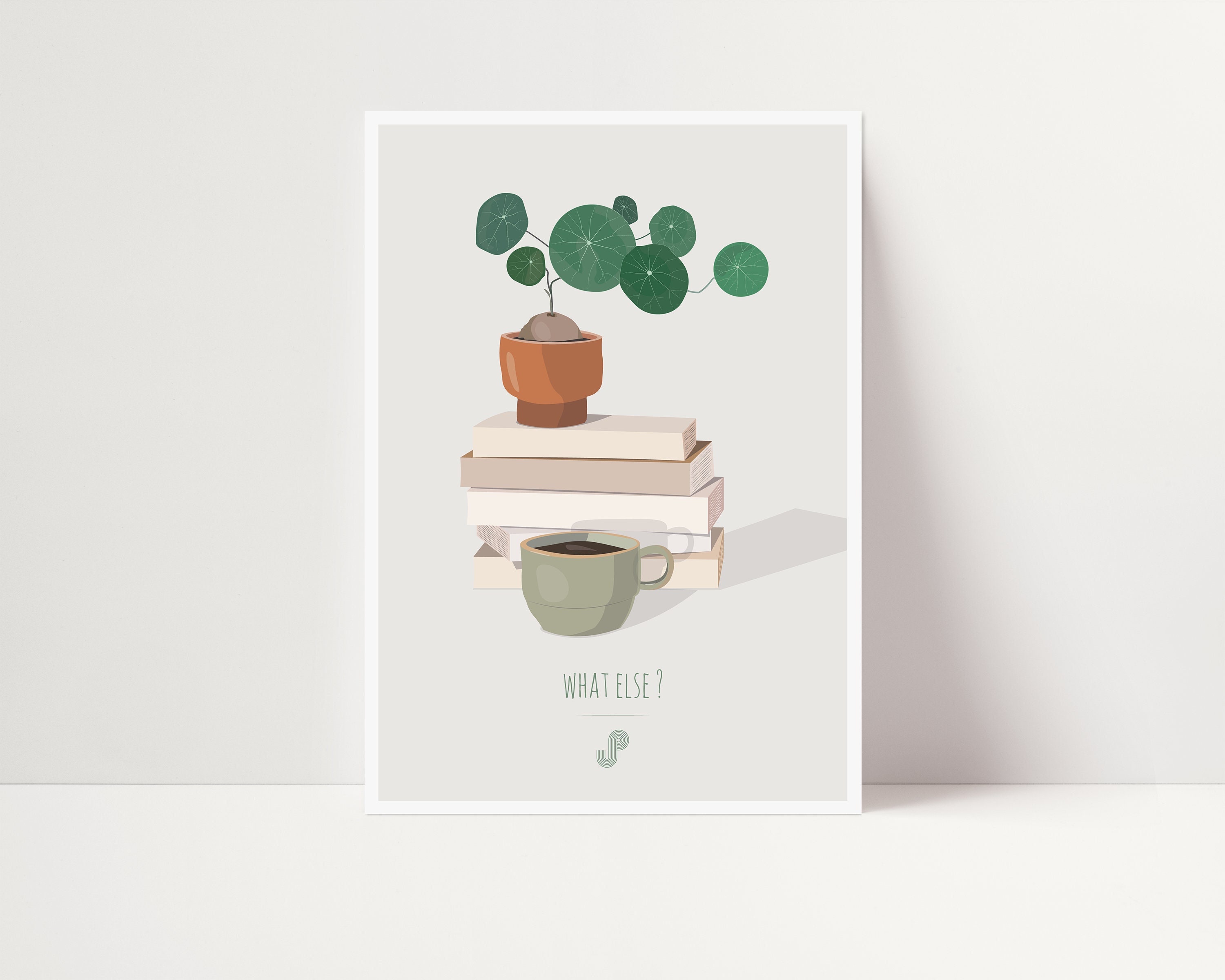 stephania Erecta - Affiche Plante A5 Illustration Végétale, Botanique, Plants, Décoration, Art, Prin