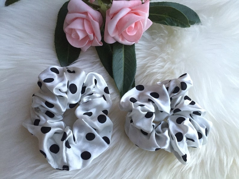 3pc silk scrunchie Set silk scrunchies for hairSilk Scrunchies;silk scrunchie setClassic silk scrunchie Durable 16mm Silk Hair Scrunchies