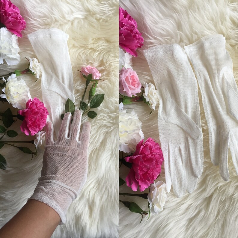 Kewsilk 100 Mulberry Silk Gloves Washable Fashion Silk Etsy