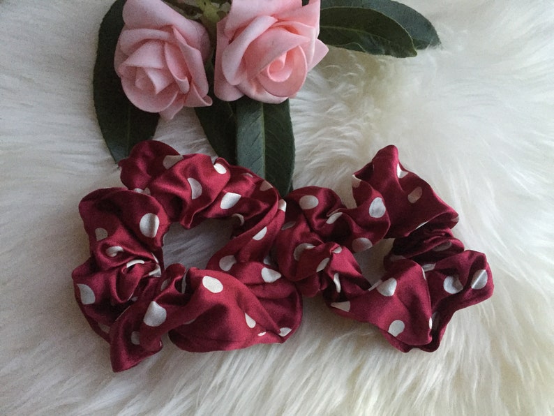 3pc silk scrunchie Set silk scrunchies for hairSilk Scrunchies;silk scrunchie setClassic silk scrunchie Durable 16mm Silk Hair Scrunchies