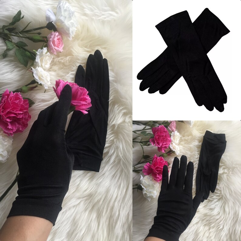Kewsilk 100 mulberry silk gloves Washable Fashion Silk Etsy