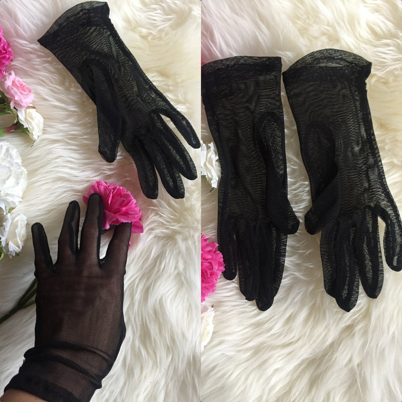 Kewsilk 100 Mulberry Silk Gloves Washable Fashion Silk Etsy