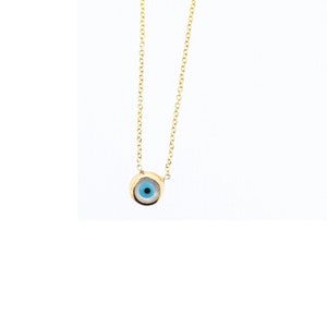 Gold 14K (585') Evil Eye Pendant.