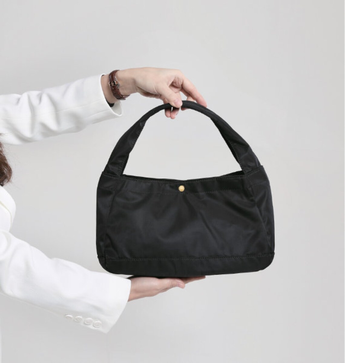 Nylon handbag Everyday top handle bag casual handbag Etsy