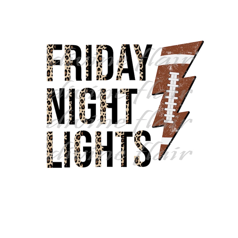 Friday Night Lights PNG Etsy