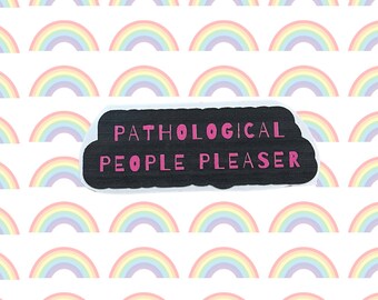 Taylor Swift Midnights Lyrics Sticker from you’re losing me “pathological people pleaser”