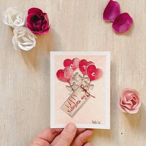 Cartão aquarela 3D
