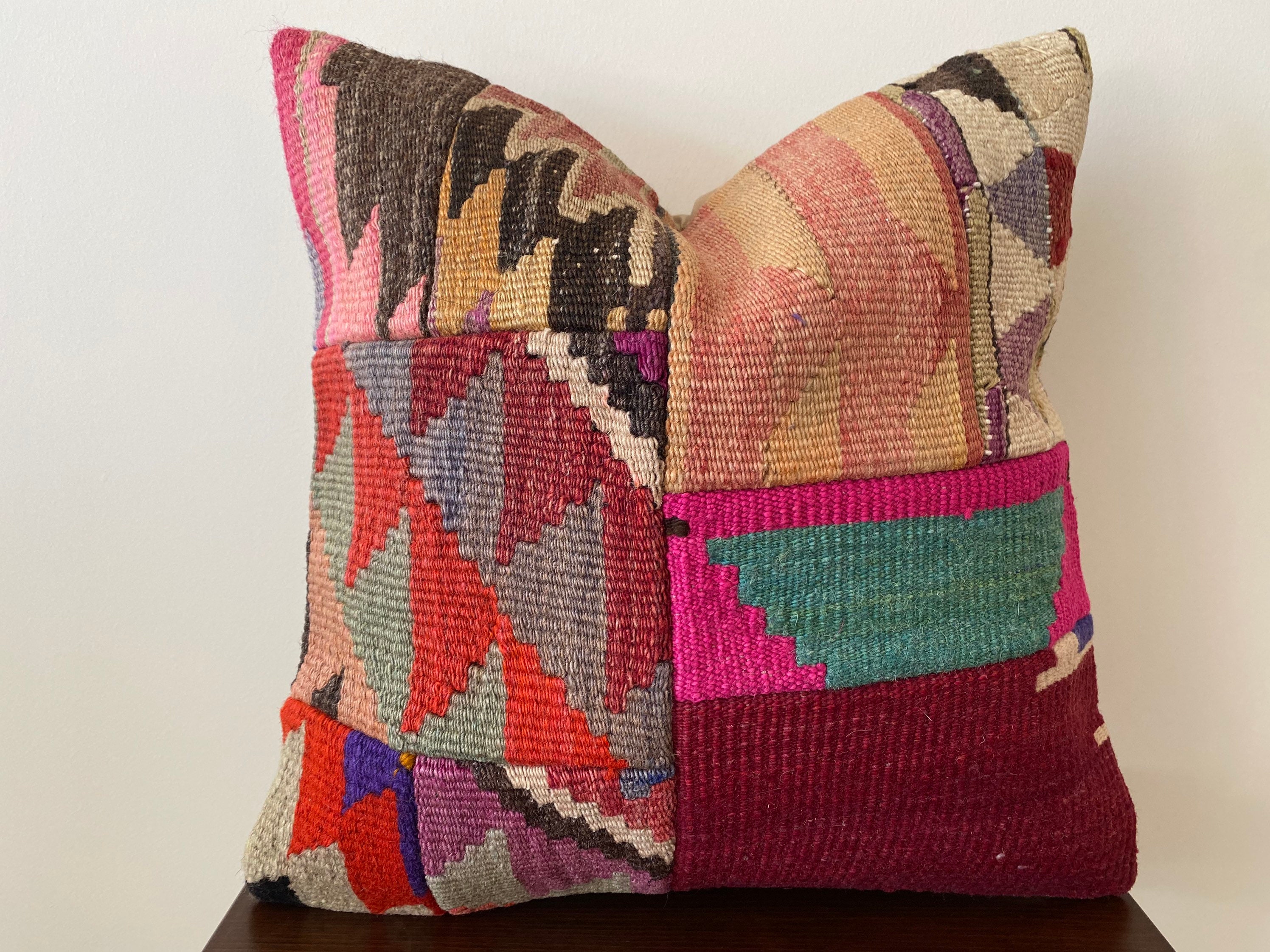 Oreiller kilim, Coussin