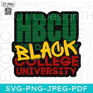 Historical Black College University HBCU/Schools Queen Grads Matter/dripping Black History Month/Digital File SVG