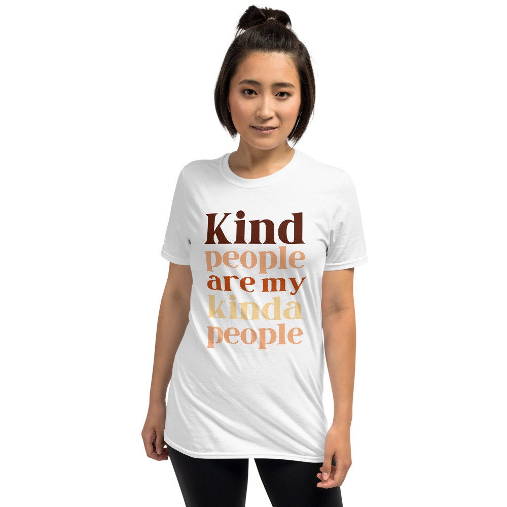 Kind People Are My Kinda People/womens Kindness Gift/vintage - Etsy