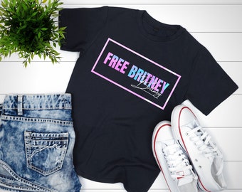 Gratis Britney Bitch/Britney Spear T-shirt/Empowerment T-shirt/Inspirerande gåva/Inget förmyndarskap T-shirt