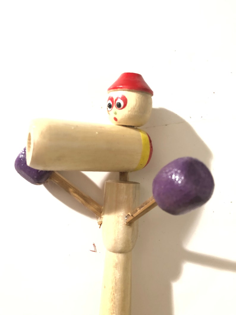 Ratchet. Wooden Noise Maker. 6.5long. Etsy