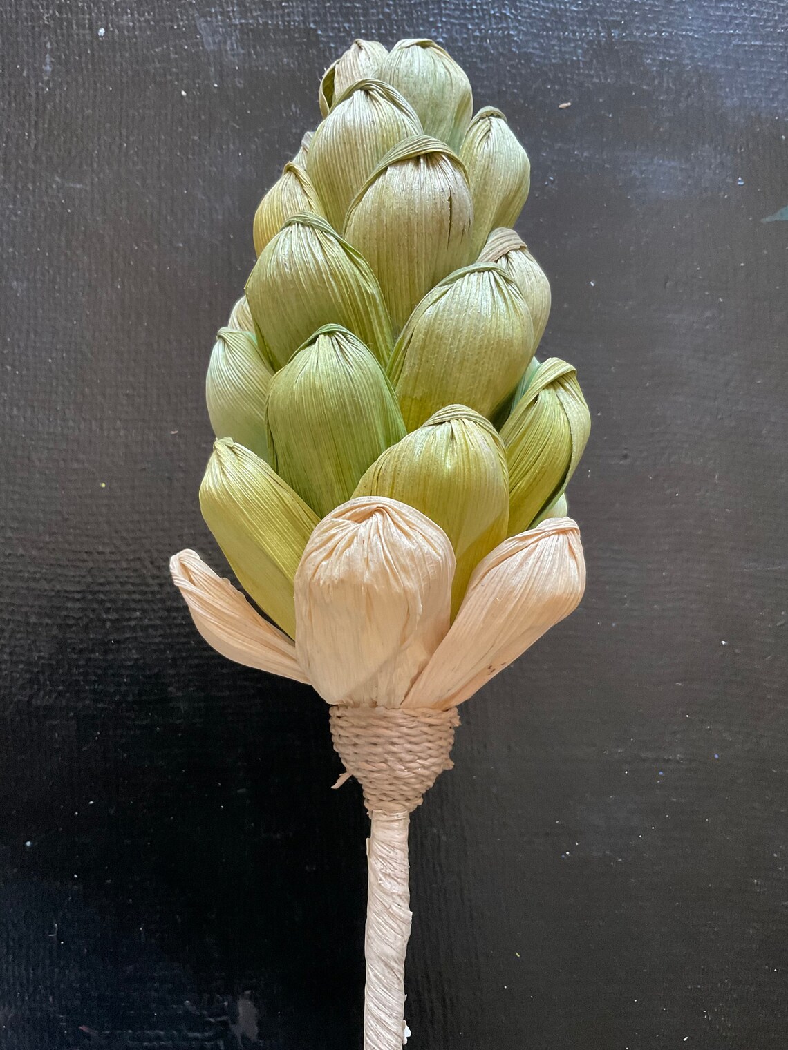 Corn Husk Flowers. Handmade Using Dyed Dried Corn Husks. Etsy