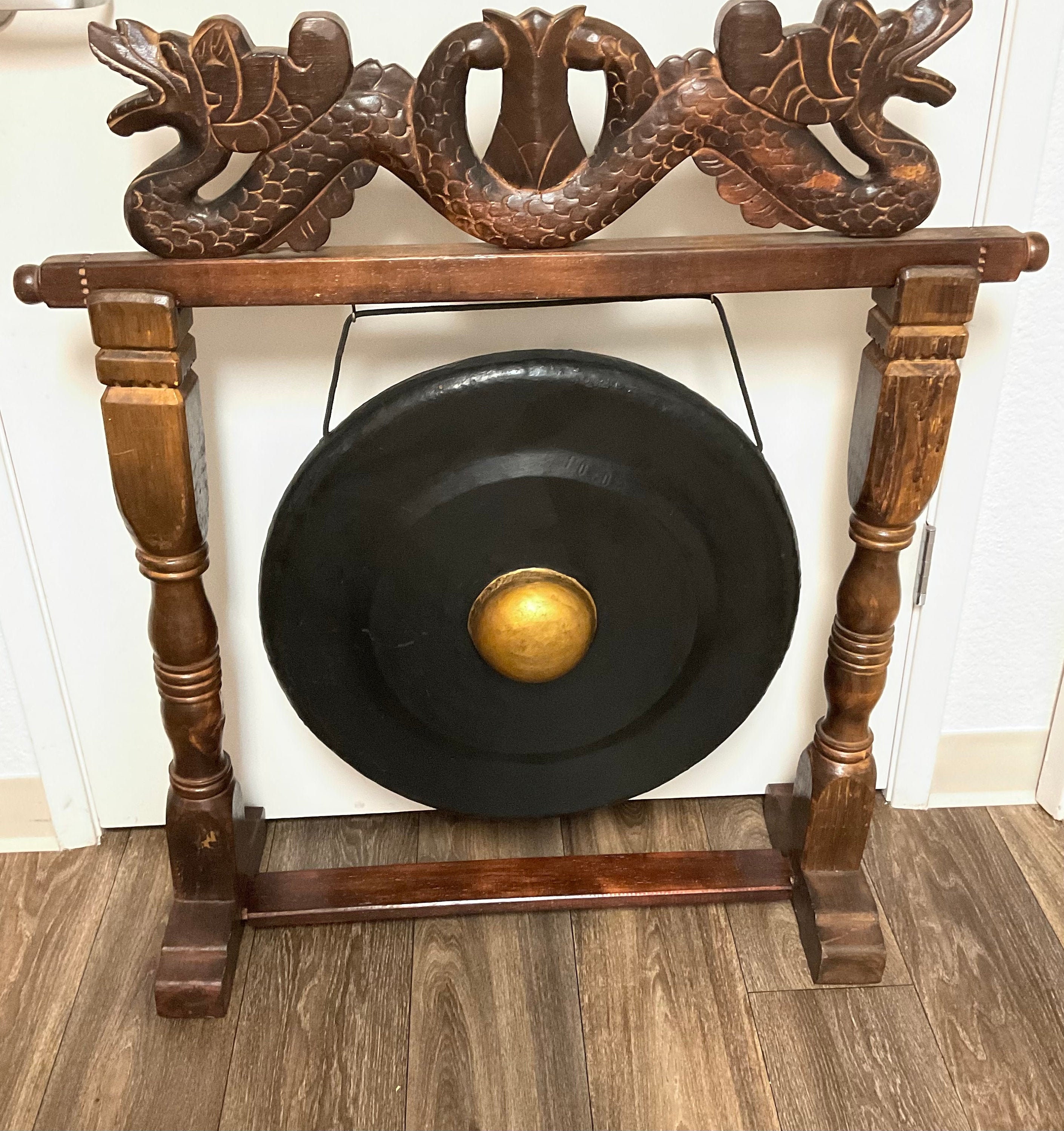 Gamelan Gong on Stand. Gamelan is Indonesian Gong Etsy