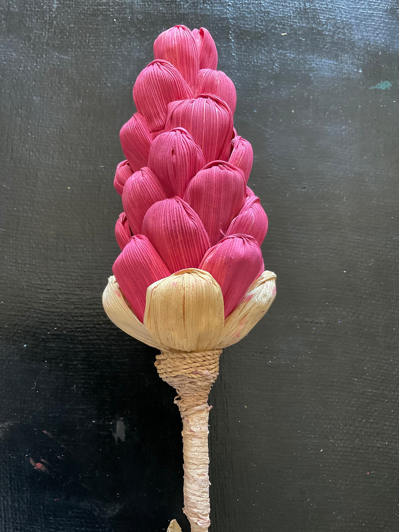 Corn Husk Flowers. Handmade Using Dyed Dried Corn Husks. Etsy