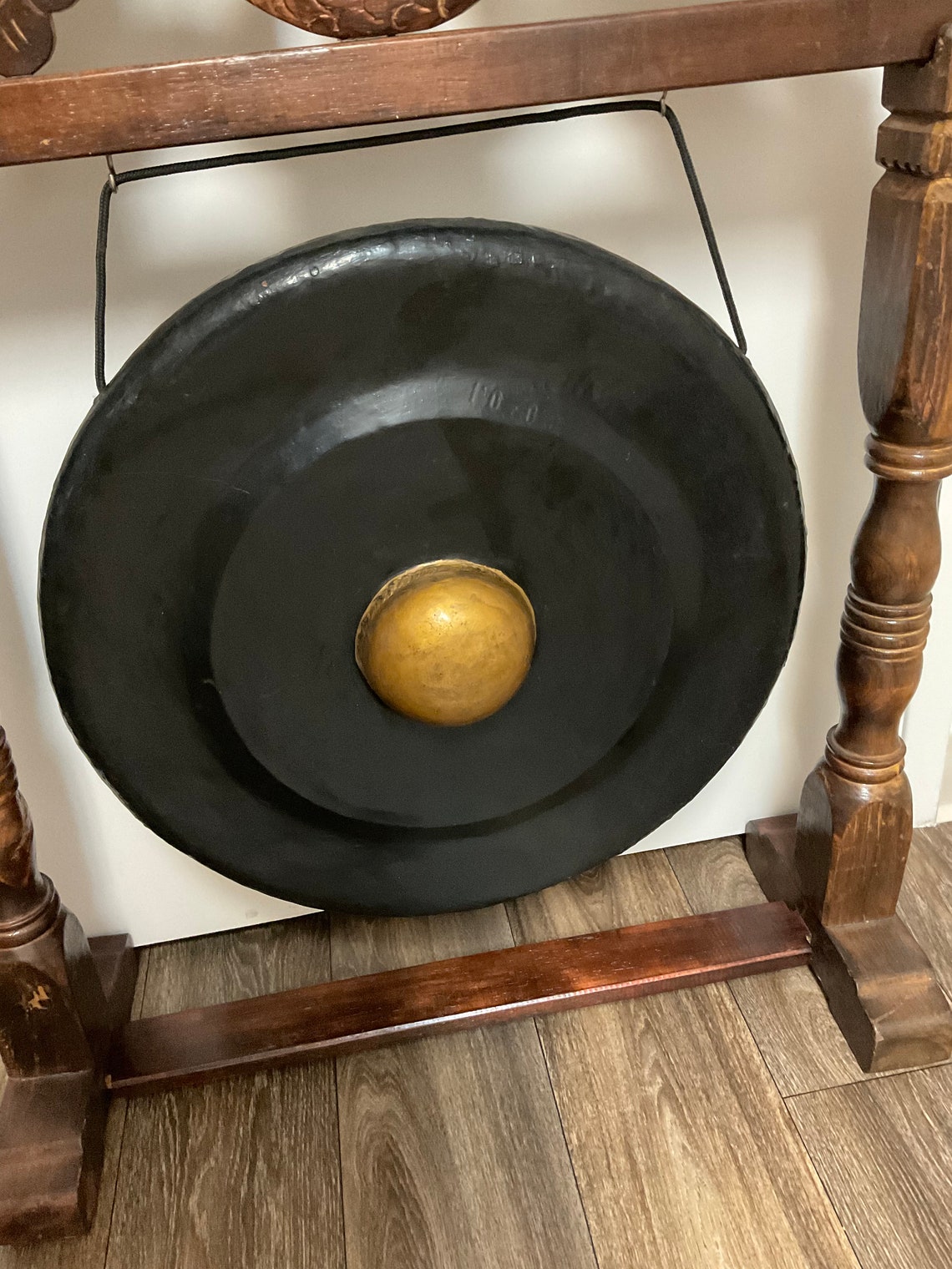Gamelan Gong on Stand. Gamelan is Indonesian Gong Etsy