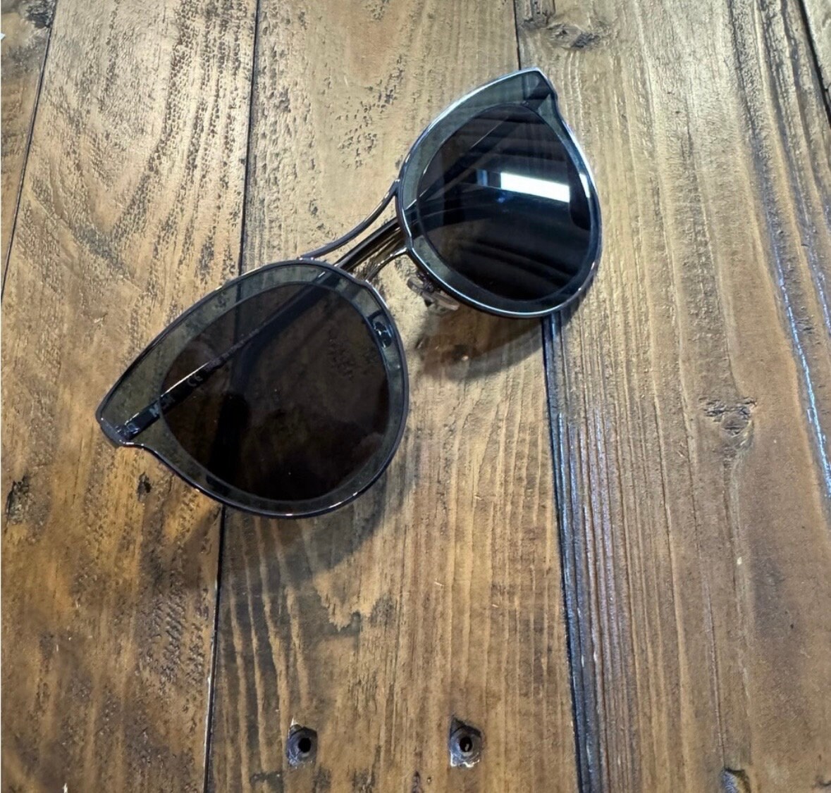 ▪️MCM Blue Cat Eye Women\'s Sunglasses New in Case MCM Blue Cat Eye Women main image 4