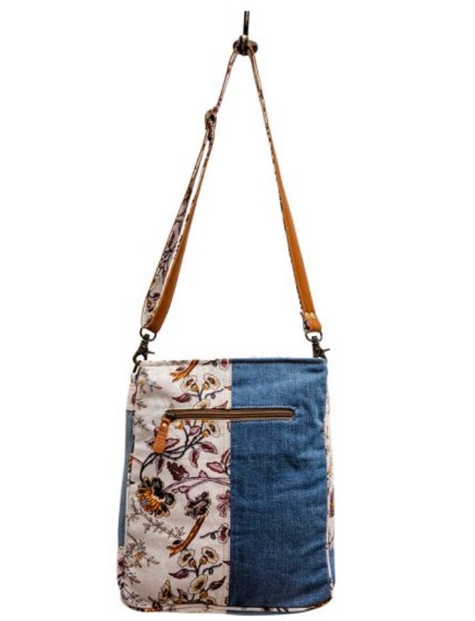 MYRA SANDMOOR SOFT SHOULDER BAG IN SAGE NIGHT