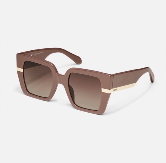 Quay Australia Notorious Gradient Square Sunglasses New in 