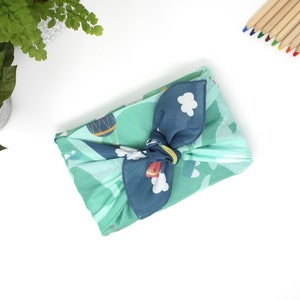 Foulard en tissu furoshiki pour enfants - moyen 55cm