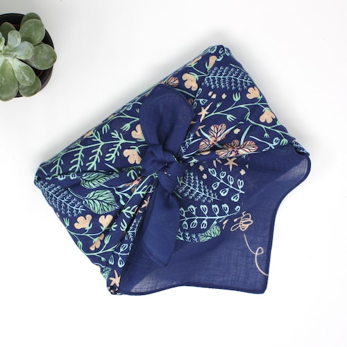 Large Furoshiki Fabric Wrap 80cm Etsy